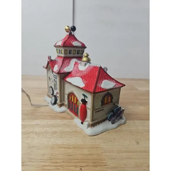 Dept 56 North Pole Bike Bicycle Shop Animated Wheel #4025281 Box & Cord Works - Picture 14 of 16